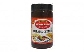 Aroura Achar Navratan Chutney   Plastic Jar  250 grams